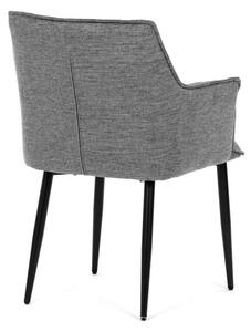 Jedálenská stolička sivá DCH-J2139 GREY2