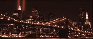 Vliesové fototapety Brooklyn Bridge VL233VEP, rozmer 250 cm x 104 cm, IMPOL TRADE