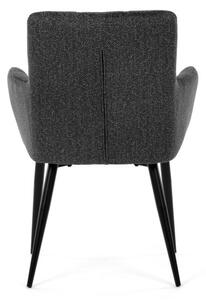 Jedálenská stolička sivá DCH-P3146 GREY2