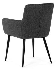Jedálenská stolička sivá DCH-P3146 GREY2