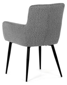 Jedálenská stolička sivá DCH-P3146 SIL2