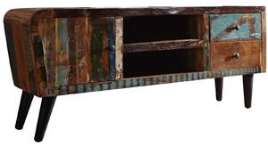 RETRO TV stolík 145x62 cm, staré drevo