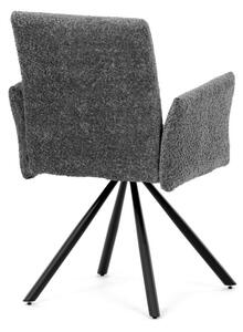 Jedálenská stolička sivá DCH-W1117 GREY2