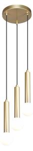 ITALUX PND-33574-3-GD - Luster na lanku FILANO 3xG9/5W/230V zlatý