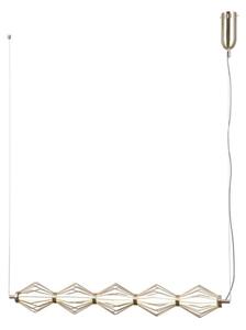 ITALUX PND-34403-5-HBR - LED luster na lanku SEVILLA LED/25W/230V 3000K zlatá