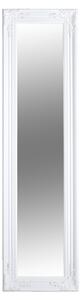 Zrkadlo, drevený rám bielej farby, MALKIA TYP 8