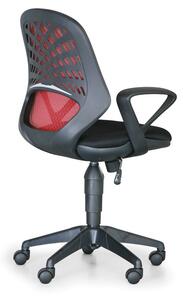 Kancelárska stolička FLER 1+1 ZADARMO, červená