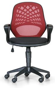 Kancelárska stolička FLER 1+1 ZADARMO, červená