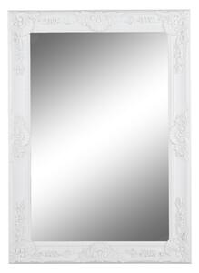 TEMPO Zrkadlo, drevený rám bielej farby, MALKIA TYP 9