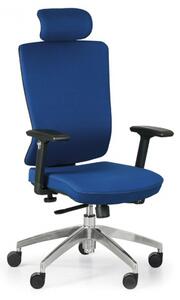 Kancelárska stolička NED F 1+1 ZADARMO, modrá