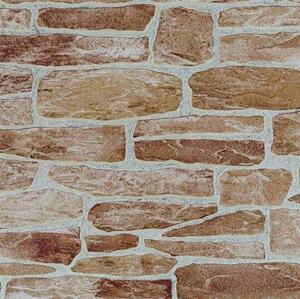 Vliesové tapety na stenu Suprofil 50815, kamenná stena - cihlová, rozmer 10,05 m x 0,53 m, MARBURG