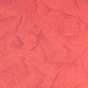 Vliesové tapety na stenu 13618-50, stierkovaná omietka červená, rozmer 10,05 m x 0,53 m, P+S International