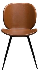 Hnedá koženková stolička DAN-FORM Denmark Cloud