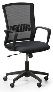 Kancelárska stolička ROY 1+1 ZADARMO, čierna