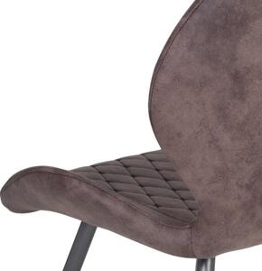 Jedálenská stolička AURORA S vintage hnedá