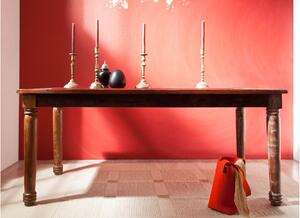 COLORES Jedálenský stôl 200x100 cm, staré drevo