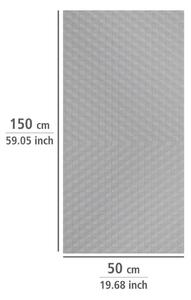Sivá protišmyková podložka do zásuvky Wenko Anti Slip, 150 x 50 cm