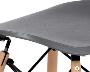 Jedálenská stolička DARINA sivá/buk
