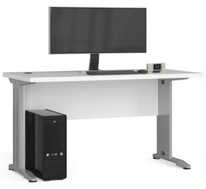 Počítačový stôl BM-135 cm - biela