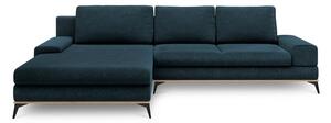 Petrolejovomodrá rozkladacia rohová pohovka Windsor & Co Sofas Planet, ľavý roh