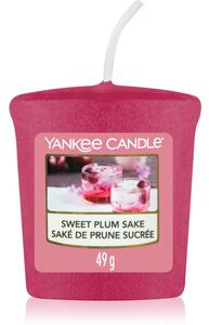 Yankee Candle Sweet Plum Sake votívna sviečka 49 g