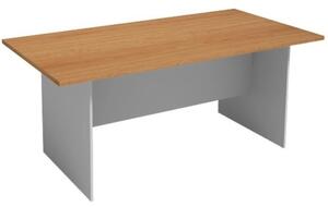 Rokovací stôl PRIMO GRAY, 1800 x 900 mm, sivá/buk