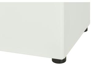 TV stolík TOLEDO biela/dub stirling