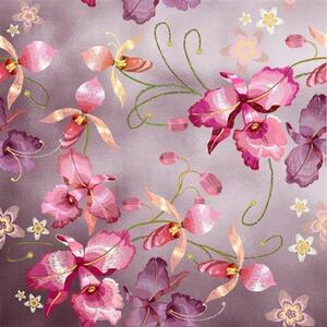 Samolepiace tapety 45 cm x 5 m GEKKOFIX 14059 ružová orchidea ružovozlatá Samolepiace tapety