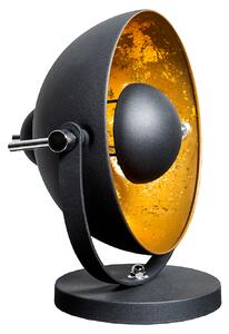 Stolná lampa STUDI, 40 cm - čierna, zlatá