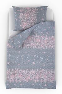 Kvalitex Bavlnené posteľné obliečky PROVENCE COLLECTION 140X200, 70x90cm MILENA ružová