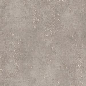 Vliesové tapety na stenu Titanium 3 38595-3, rozmer 10,05 m x 0,53 m, betón hnedý s niklovou patinou, A.S. CRÉATION