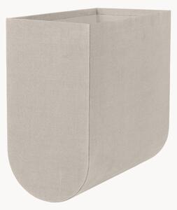 Ručne vyrobená úložná škatuľa Curved, Š 20 cm