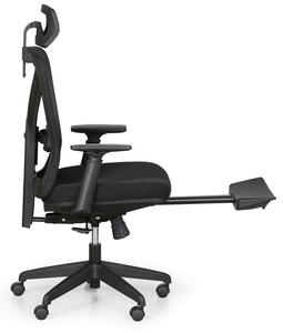 Kancelárska stolička LEGS, čierna
