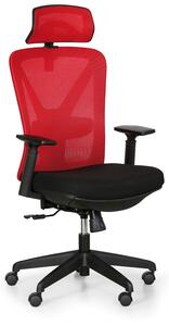 Kancelárska stolička LEGS, červená
