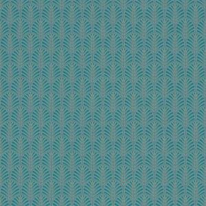 Vliesové tapety na stenu MyRiad MY3501, stromčekový vzor modrý, rozmer 10,05 m x 0,53 m, Grandeco