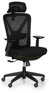 Kancelárska stolička LEGS, čierna