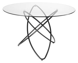Jedálenský stôl s doskou z tvrdeného skla Tomasucci Hula Hoop, ⌀ 120 cm