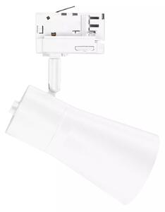 Spectrum LED Koľajnicové svietidlo SCANDI vymeniteľný zdroj GU10, 3-fázové, biele [SLIP003043]
