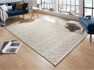 Krémovobiely koberec Zala Living Harmony, 77 × 150 cm