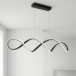 Brilagi - LED luster na lankách DNA LED/41W/230V 4100K čierny