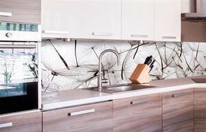 Samolepiace tapety za kuchynskú linku, rozmer 260 cm x 60 cm, lietajúce púpavy, DIMEX KI-260-050