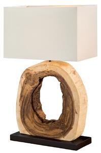 Stolná lampa COKLE - prírodná