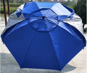 Verk 14423 Plážový slnečník XL 210 cm modrá