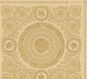 Vliesové tapety na stenu Versace IV 37055-4, rozmer 10,05 m x 0,53 m, barokové ornamenty zlaté, A.S. Création