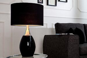 Stolná lampa CARLY 60 cm - čierna