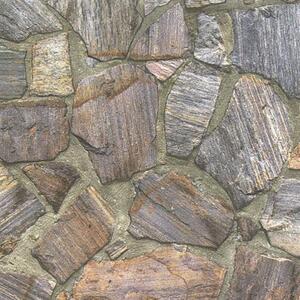 Vliesové tapety na stenu IMPOL 30724-1 Wood and Stone 2, obkladový kameň rula prírodná, rozmer 10,05 m x 0,53 m, A.S.Création