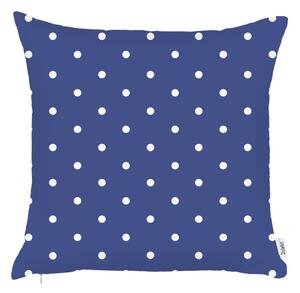 Modrá obliečka na vankúš Mike & Co. NEW YORK Little Dots, 43 × 43 cm