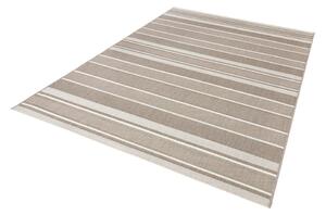 Béžový vonkajší koberec NORTHRUGS Strap, 120 x 170 cm