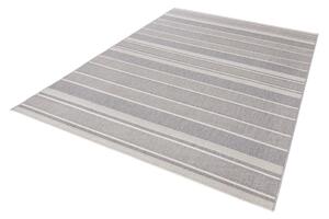 Sivý vonkajší koberec NORTHRUGS Strap, 120 x 170 cm