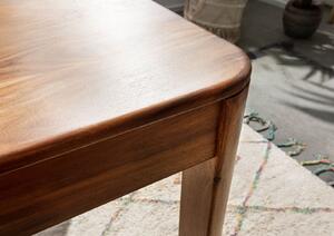 MONTREAL Jedálenský stôl 140x90 cm, hnedá, palisander